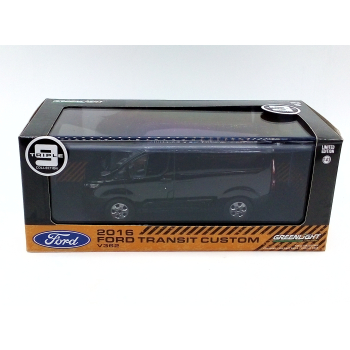 Ford Transit Custom (V362) 2016 shadow black - skala 1:43 - GreenLight